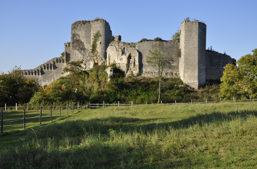 Ruines du château de Montoire, France